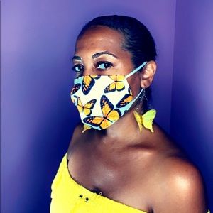 Monarch butterfly mask